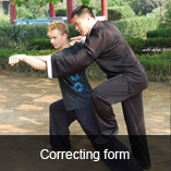 wushu martial arts training
