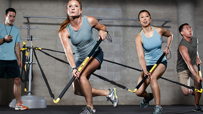 The TRX Rip Trainer Basic Kit