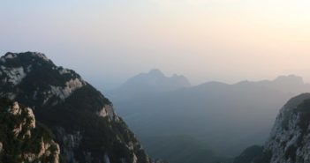 The infamous mountain run at Songshan Shaolin Temple