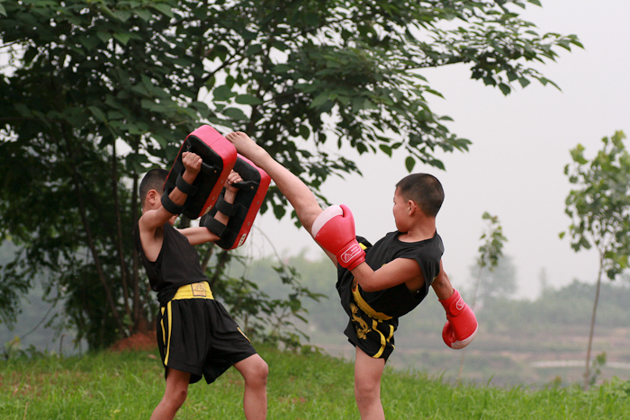 Kung Fu training