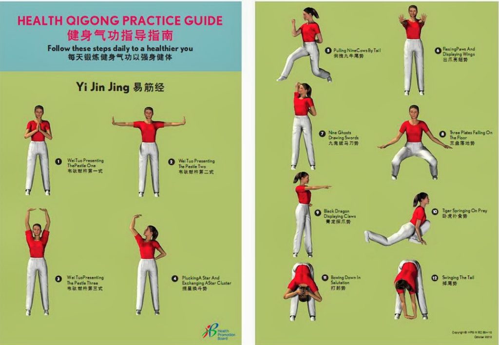 Qi Gong Yi Jin Jing ( Troca de tendões e músculos )