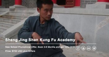 Learning Kung Fu with Master Qu on Shengjing Shan