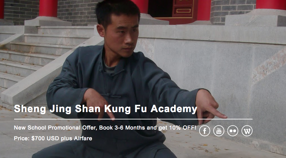 Learning Kung Fu with Master Qu on Shengjing Shan