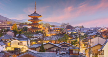 Kyoto, the ancient capital of Japan.