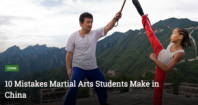 10 Mistakes Foreign Martial Arts Students Make in China